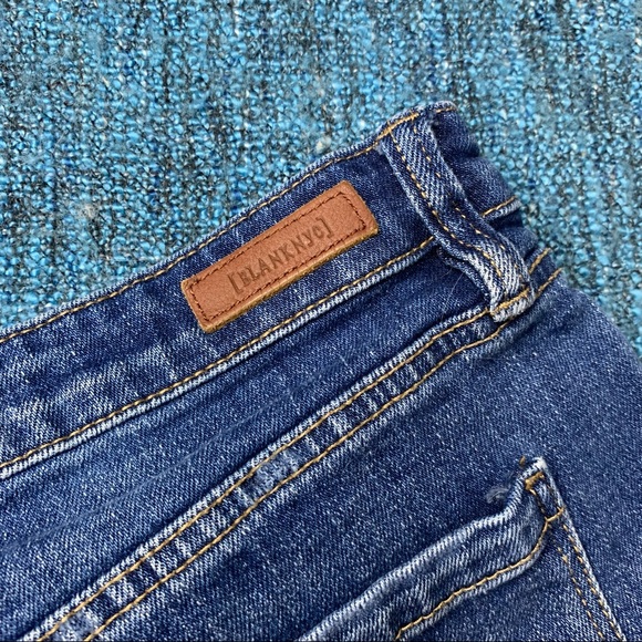 Blank NYC Distressed Tomboy Denim Shorts - Picture 4 of 5